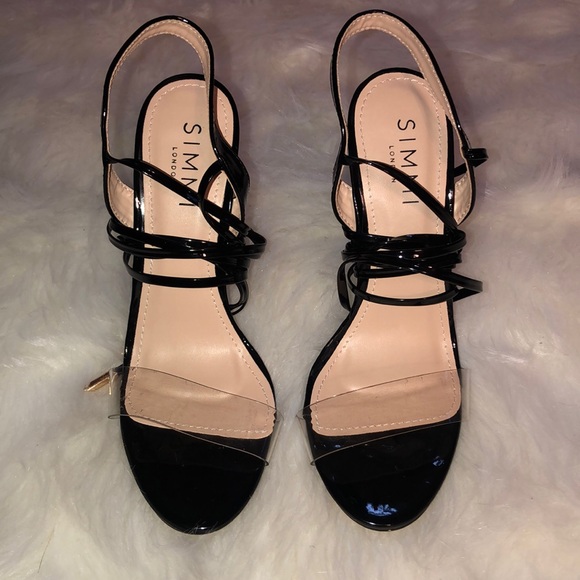 Black/Clear Heels - Picture 4 of 4